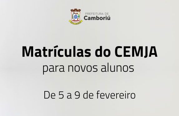 Período de inscrições para supletivo em Camboriú será de 5 a 9 de fevereiro