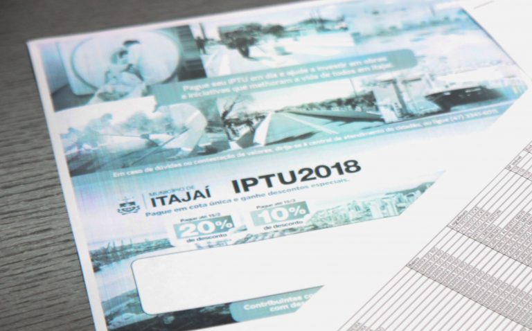 Itajaí amplia desconto para pagamento do IPTU