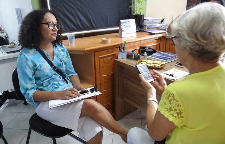 Gerontóloga de Mato Grosso conhece a Secretaria da Pessoa Idosa após divulgação no Fórum Mundial
