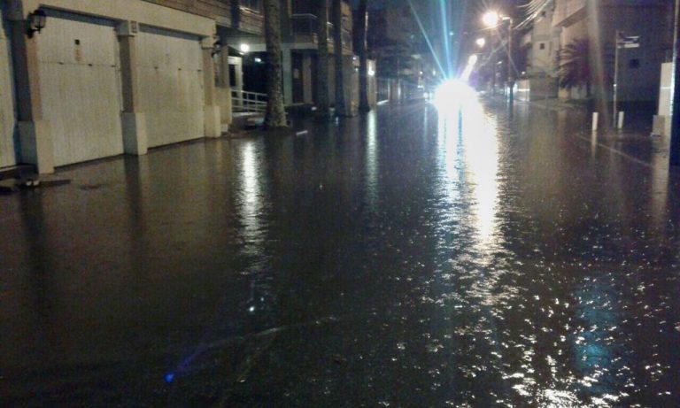 Chuva volta a trazer transtornos em Balneário Camboriú