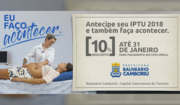 Prazo para pagamento do IPTU com 10% de desconto encerra na próxima quarta-feira