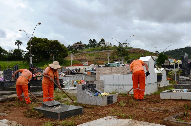 Prefeitura de Camboriú realiza limpeza geral no cemitério do Rio do Meio