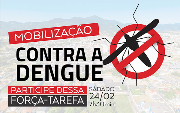 Prefeitura de Camboriú realiza mutirão contra Aedes aegypti no sábado