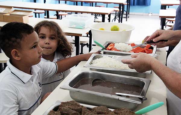 Cardápio da Merenda Escolar 2018 tem novidades e está disponível on-line