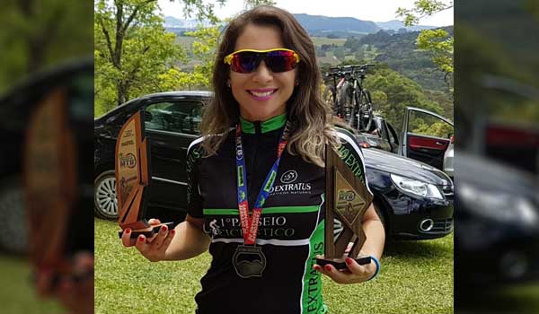 Atleta representa Camboriú em prova de mountain bike com mais de 200 competidores