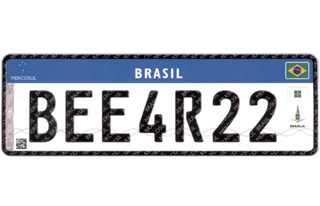 Saiba o que muda nas placas de veículos no padrão do Mercosul