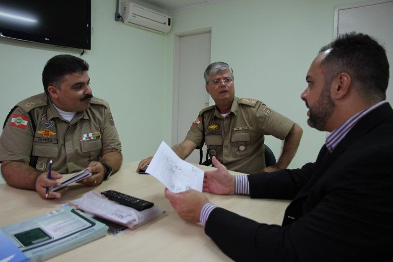 Município de Itajaí negocia instalação de posto da Polícia Militar Rodoviária na Antonio Heil