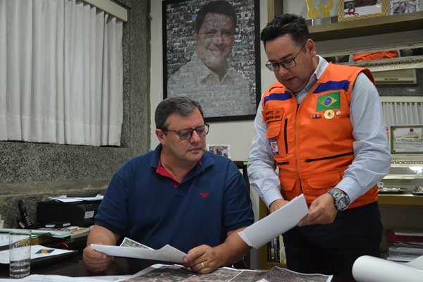 Coordenador geral da Defesa Civil Nacional conhece projetos e realidade de Camboriú