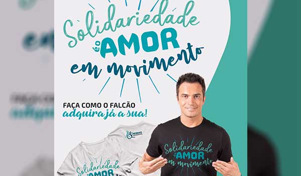 Projeto Pernas Solidárias lança camisetas de apoio à campanha