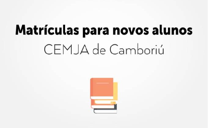 CEMJA de Camboriú abre matrículas para novos alunos
