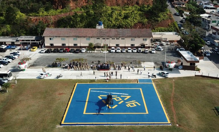 12º BPM inaugura heliponto estimado em 120 mil reais