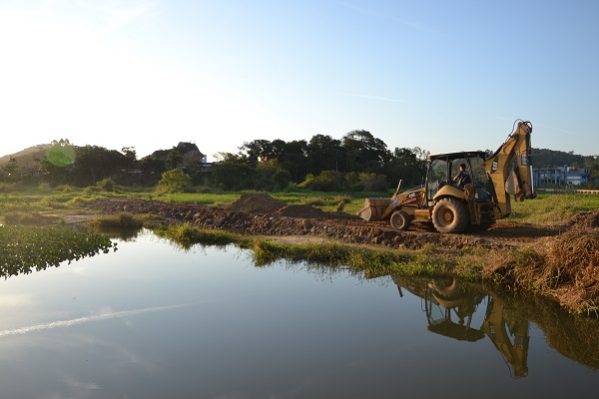 Prefeitura de Camboriú retoma obras do Parque Linear