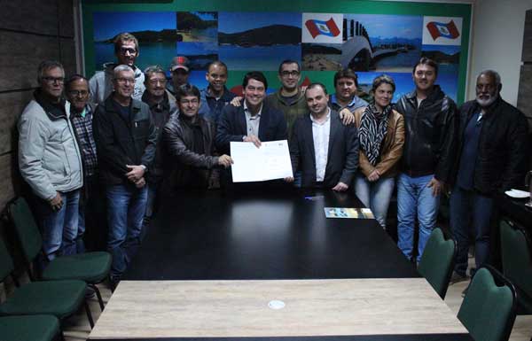 Assinada Ordem de Serviço para reforma de Ginásio no Vila Nova em Porto Belo