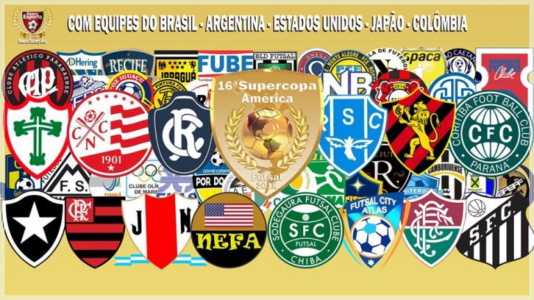 Supercopa América de futsal inicia em Balneário Camboriú nessa quarta-feira