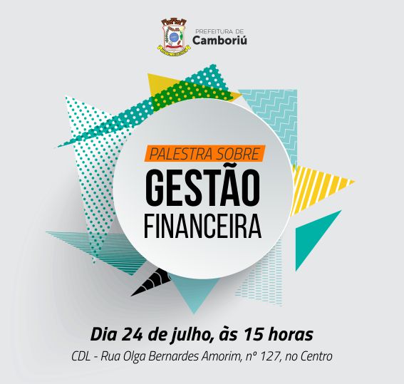Prefeitura de Camboriú e Sebrae realizam palestra sobre gestão financeira