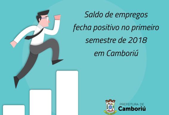 Saldo de empregos fecha positivo no primeiro semestre de 2018 em Camboriú