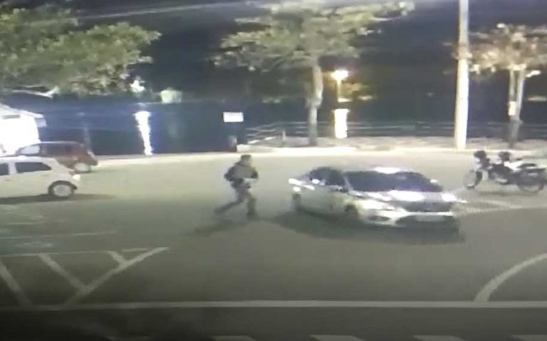 Tentativa de homicídio na Av. Atlântica, na Barra Sul