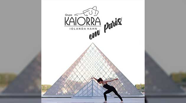 Grupo de dança Kaiorra embarca para apresentação em Paris, na França.