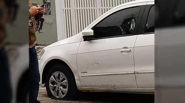GM em apoio a Polícia Civil, perseguem e prendem assaltantes no Monte Alegre.