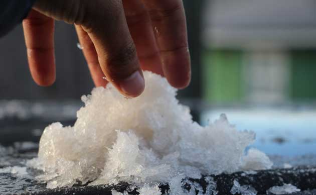 Temperaturas ficam negativas em cidades de SC na manhã desta quarta-feira