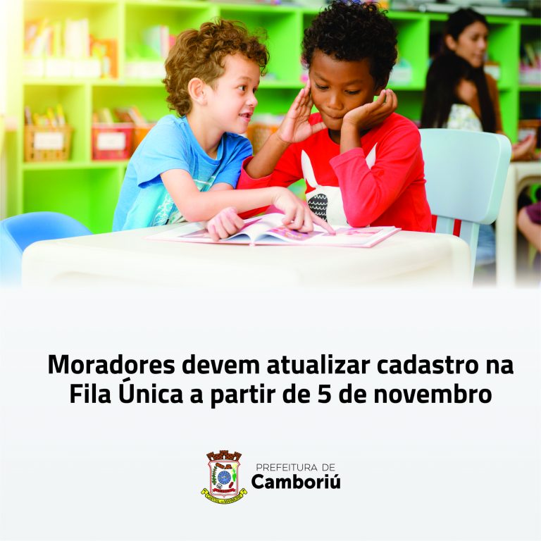 Moradores devem atualizar cadastro na Fila Única a partir de 5 de novembro