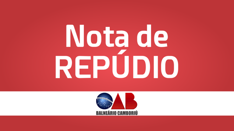 OAB de Balneário emite nota de repúdio sobre confusão na Câmara