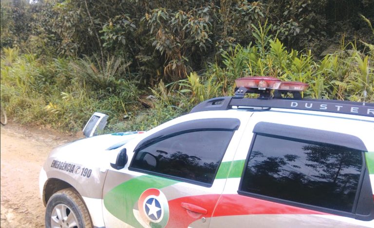Corpo carbonizado é encontrado no interior de Itajaí