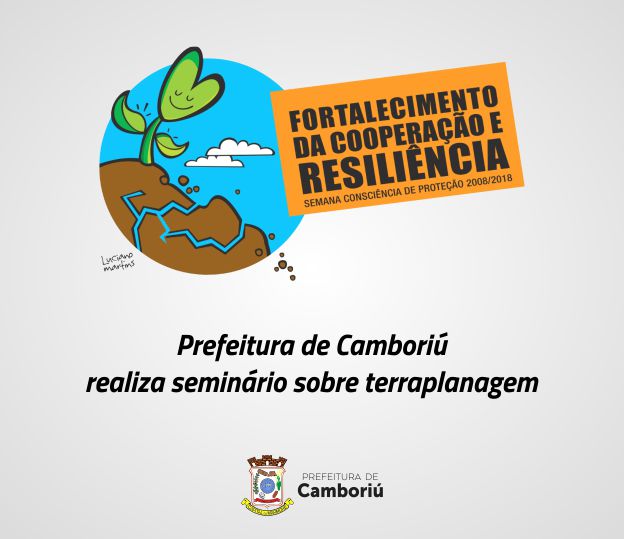 Prefeitura de Camboriú realiza seminário sobre terraplanagem