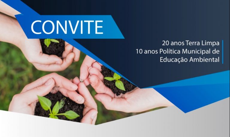 Programa Terra Limpa comemora 20 anos na próxima semana