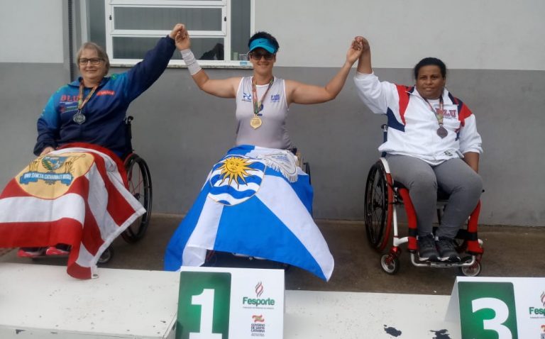 Gévelyn Almeida é líder do ranking nacional em três modalidades de paratletismo