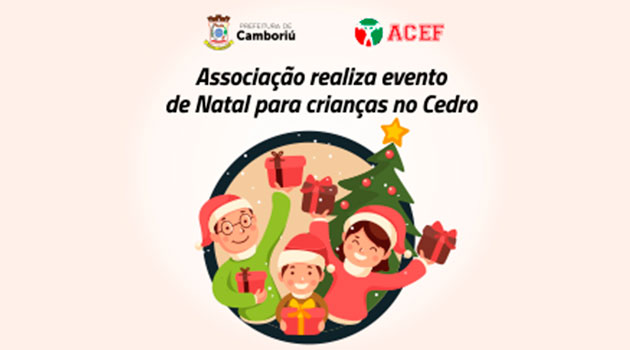 Associação realiza evento de Natal para crianças no Bairro Cedro