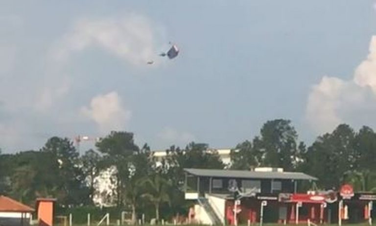 Paraquedista catarinense morre durante salto em SP
