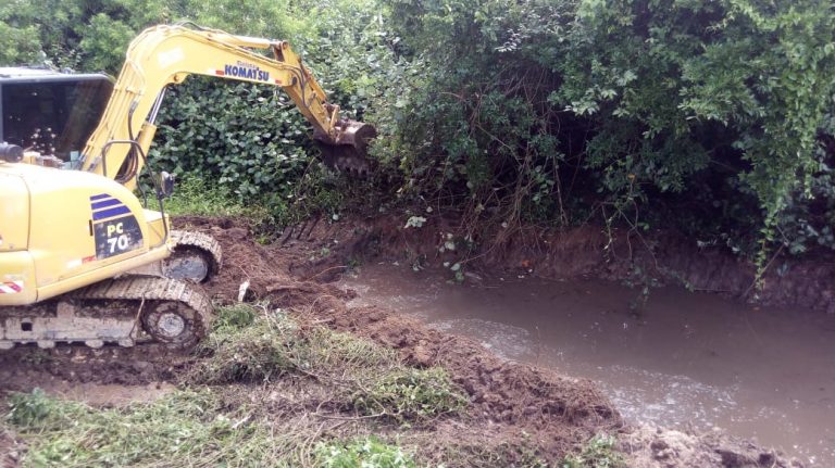 Rio das Ostras recebe obra emergencial para evitar alagamentos