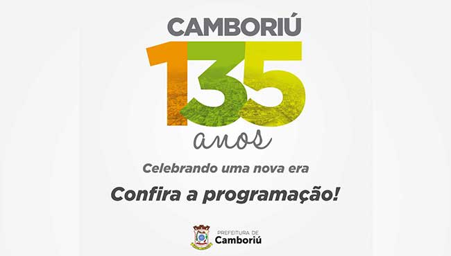 Camboriú celebra 135 anos com uma semana de atividades para a comunidade