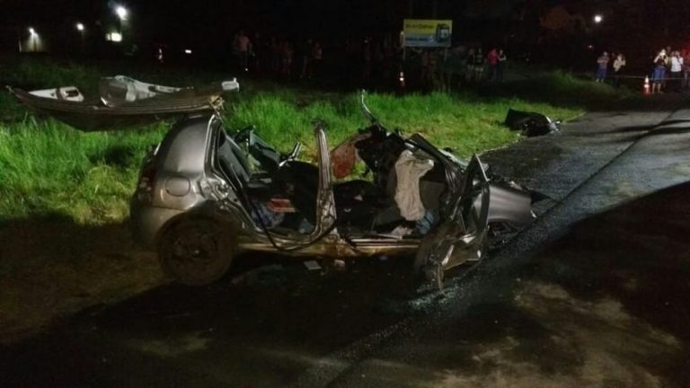 Trânsito: Mãe e filho bebê morrem em acidente na BR-282