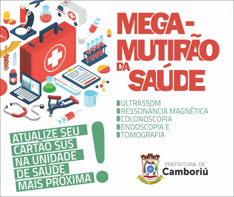 Prefeitura de Camboriú realiza mega mutirão da saúde no sábado