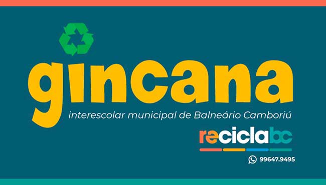 Gincana ReciclaBC começará segunda-feira nas escolas municipais de Balneário Camboriú