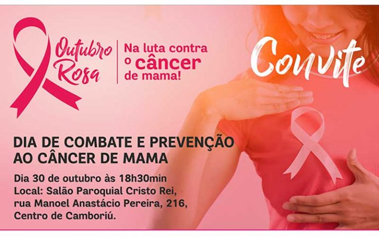 Camboriú realiza noite especial de Combate ao Câncer de Mama
