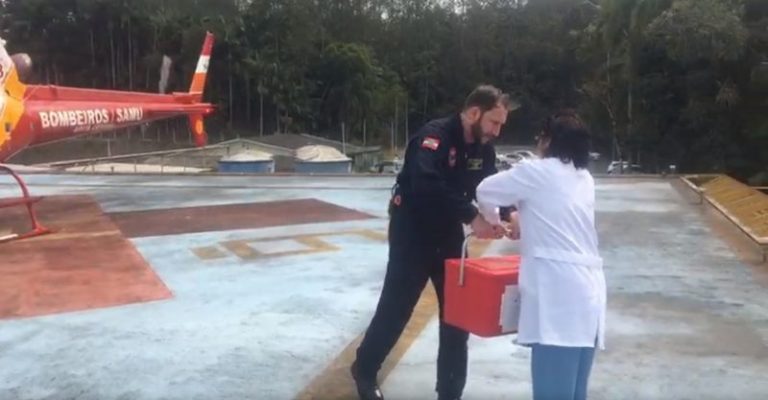 Com acidentes na BR-101, Arcanjo é acionado para ‘salvar’ fígado para transplante