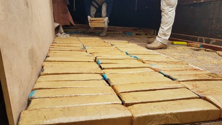 Polícia apreende 1,5 tonelada de maconha escondida em fundo falso de carreta