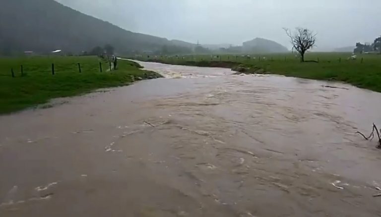 Camboriú registra maior volume de chuva no estado nas últimas 48hs