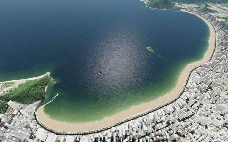 Licitação para o alargamento da Praia Central será lançada nesta quarta-feira (18)