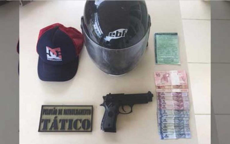 Assaltante envolvido em sete crimes é preso após perseguição
