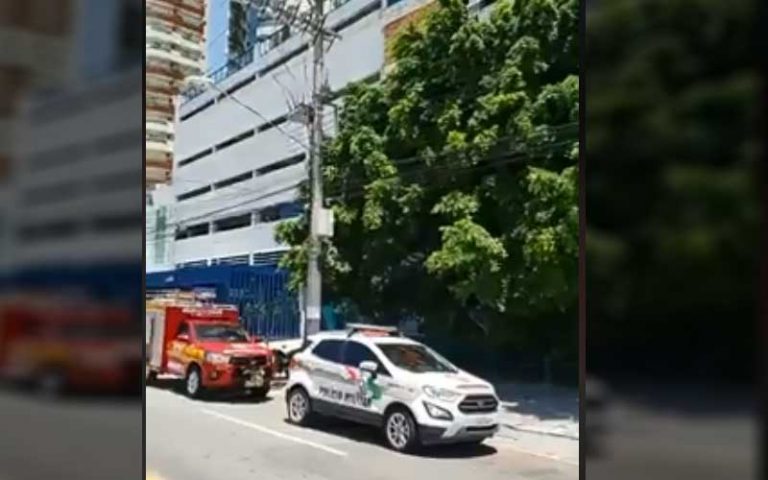 Homem se joga de prédio na Av. Atlântica em BC