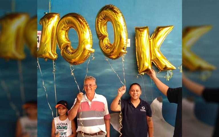 Oceanic Aquarium atinge a marca de 100 mil visitantes em 26 dias