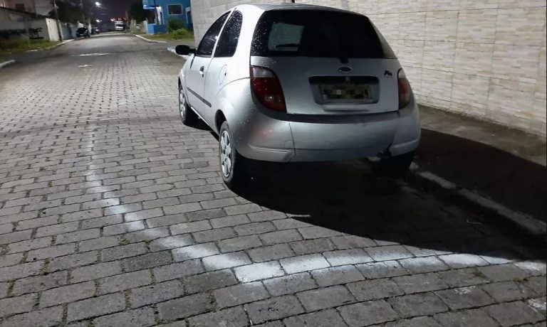 Pintura de ruas de Navegantes vira piada na internet
