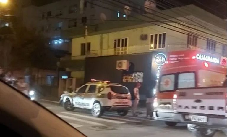Tentaram matar homem com vários tiros na Avenida do Estado