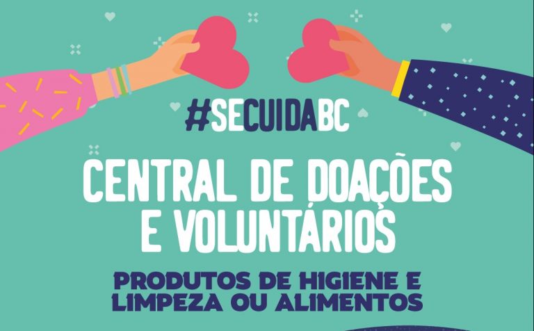 Balneário Camboriú instala Central de Doações e Voluntários