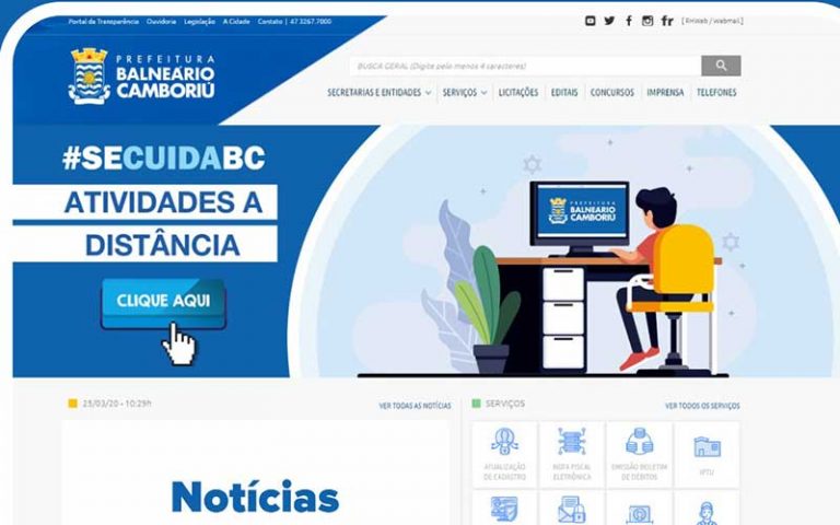 Educação de BC fará atividades online com alunos da rede municipal