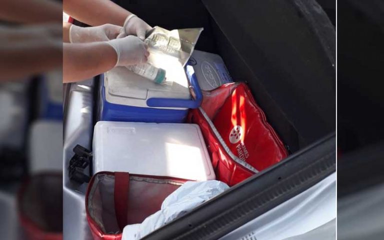 Veículo transportando amostras de exame do COVID-19, clandestinamente, é preso em Navegantes